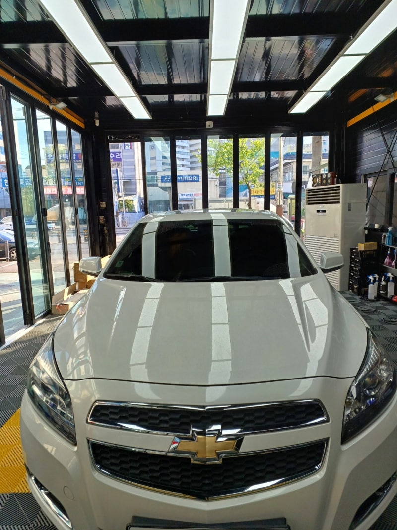 인천 부평구 / 헤드라이트 복원 및 코팅 / 쉐보레 / 말리부