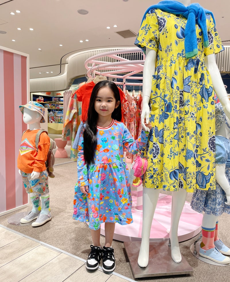 oilily 오일릴리 키즈 팝업스토어, 신세계백화점 강남에서!