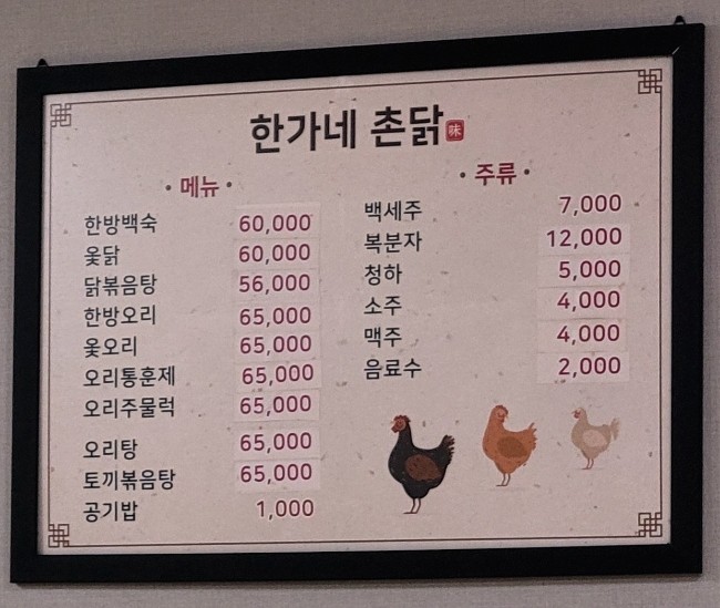  블로그 챌린지 9일차 한가네촌닭 