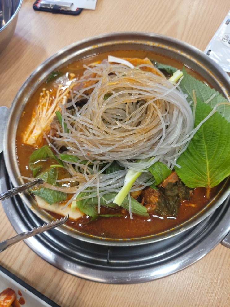  맛나감자탕 연산토곡점 외식하기 좋은곳!