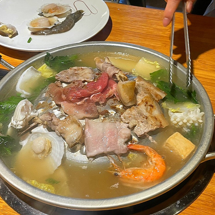  신사역맛집 '킹무까타' = 태국식 샤브샤브 무까타 무한리필, 쏨땀, 랭쎕 까지 태국현지음식점