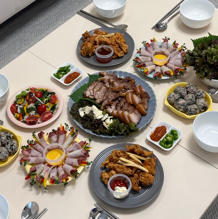 5월 4주차 집들이만 두번.. 집들이 요리 추천! 한국에서 제일 비싼 해산물 뷔페 다녀오기