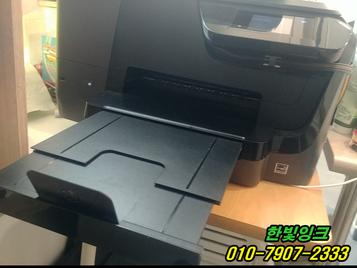인천 연수구 송도동 프린터 수리 HP8710 소모품시스템문제 무한잉크 공급 불량 증상 출장 점검 서비스