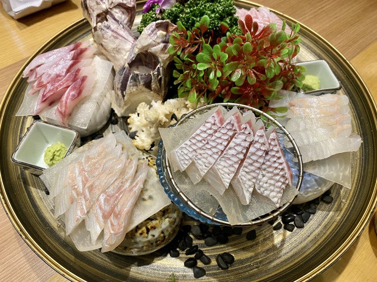  사당역 가족식사, 일식 코스요리 도쿄하나 A코스 메뉴