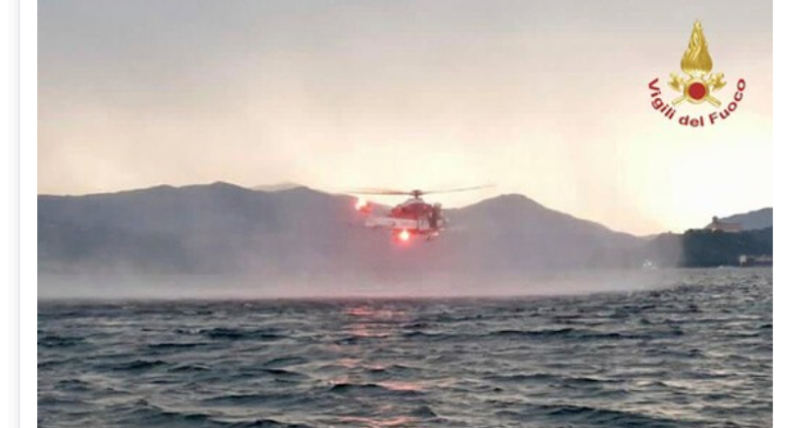 이탈리아 호수에서 발생한 폭풍으로 관광선 전복 사고로 4명 사망
