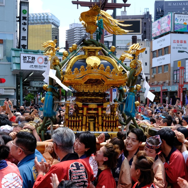 일본 도쿄 여행 2일차 : 아사쿠사 센소지, 산쟈마츠리, 아키하바라, 롯폰기 힐즈 전망대