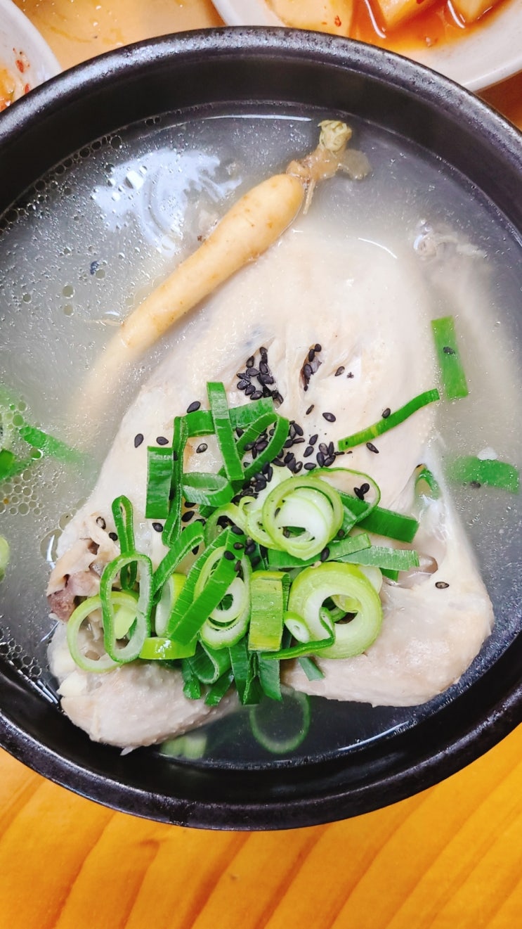  영종도삼계탕맛집 초가집 한방삼계탕 건강보양식
