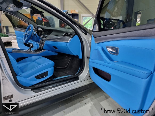 화성시 정남면 / 실내커스텀/염색 / BMW 5시리즈 520d