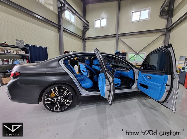 화성시 정남면 / 실내커스텀/염색 / BMW 5시리즈 520d