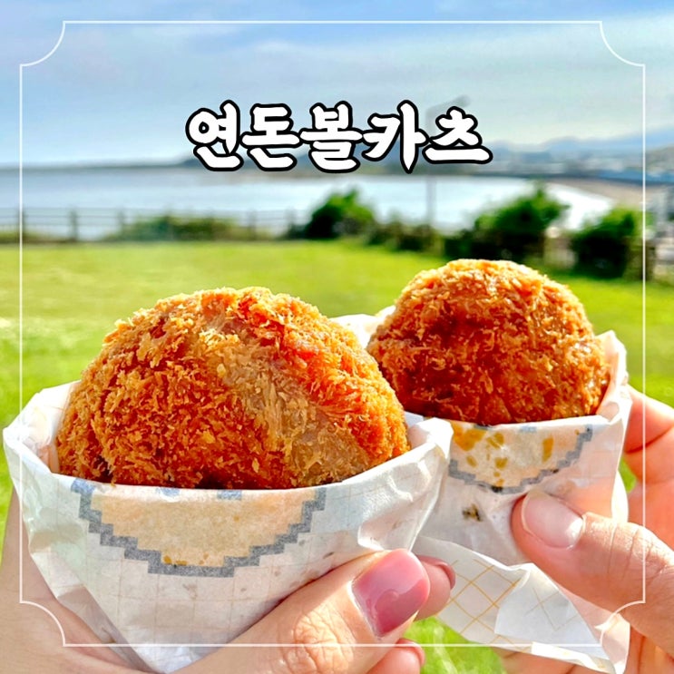 제주 서귀포 성산일출봉 찐 맛집 겉바속촉 육즙팡팡 연동 볼카츠