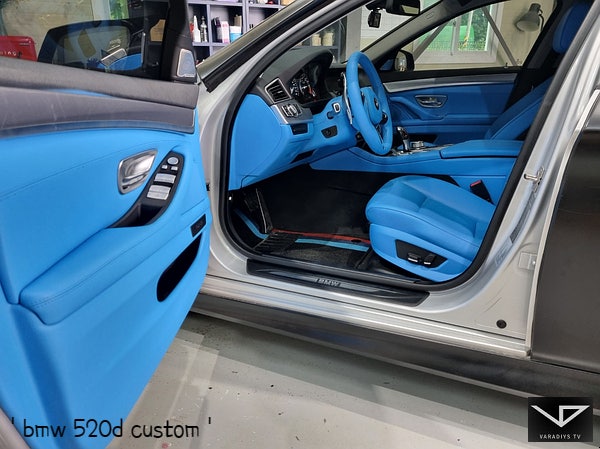 화성시 정남면 / 실내커스텀/염색 / BMW 5시리즈 520d