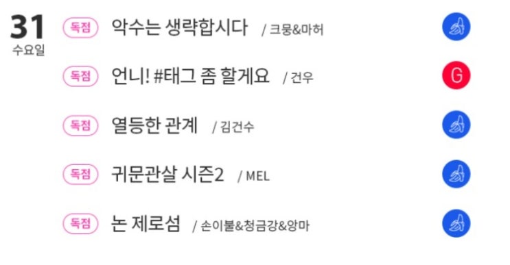 BL웹툰 정보) 논 제로섬 작화 공개되었네요!! BL웹툰 정보) 논 제로섬 작화 공개되었네요!!