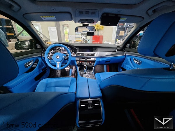 화성시 정남면 / 실내커스텀/염색 / BMW 5시리즈 520d