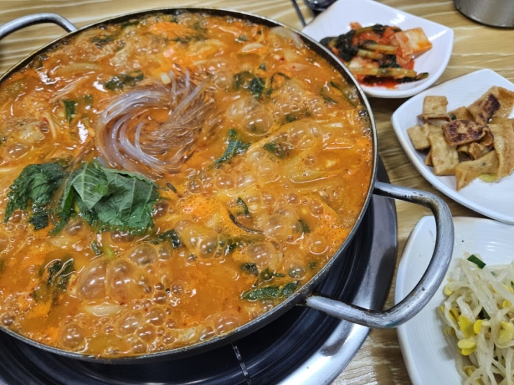 서산 해미우시장 웨이팅10분 돼지곱창전골 또갈집