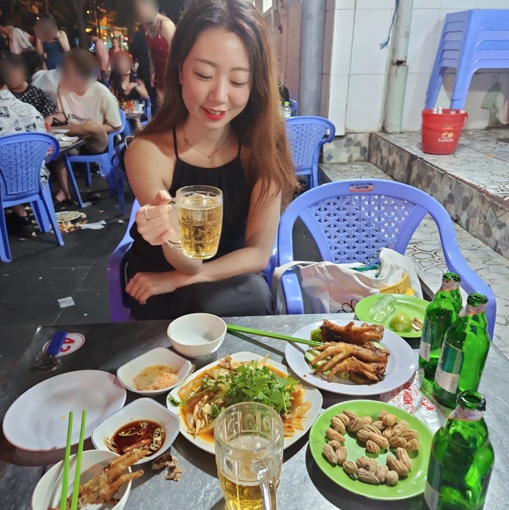  호치민 1군 시청 근처 닭발 현지인 맛집