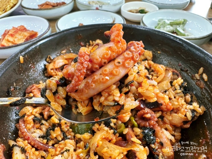  광주 팔미낙지한마리수제비 낙지비빔밥으로 간단 몸보신 딱 좋아!