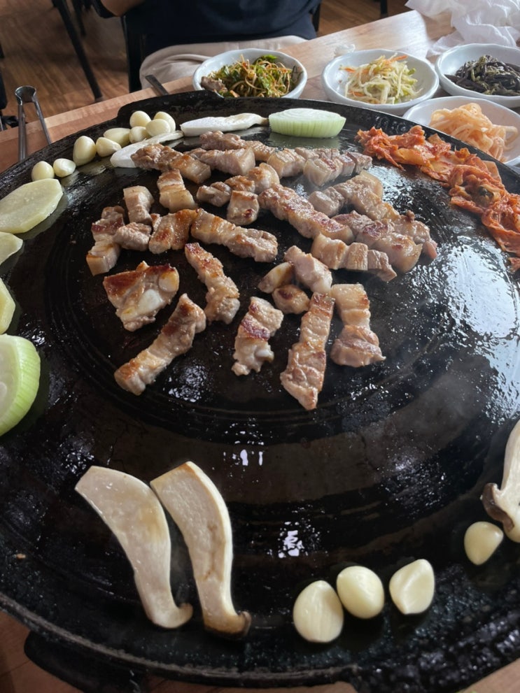 서귀포맛집추천 서귀포흑돼지집 제주도흑돼지맛집 행운가든 행운가든후기