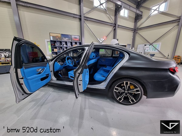 화성시 정남면 / 실내커스텀/염색 / BMW 5시리즈 520d