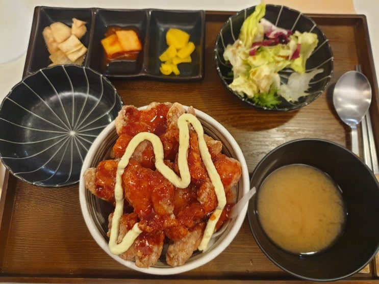 [서울숲 맛집] 튀김을 잘하는 일본식 가정식 '오후' 후기