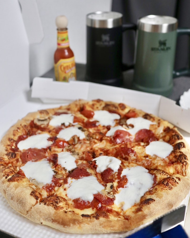 도미노피자 메뉴 리코타 페퍼로니 킹덤 피자 신메뉴 후기 +가격, 할인 : 네이버 블로그