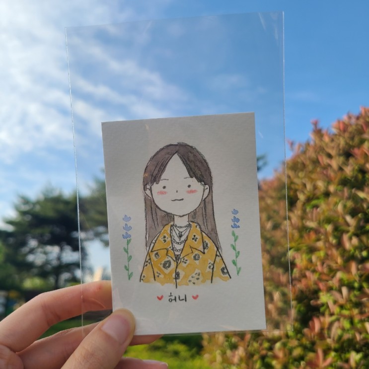 부산 시민공원 플리마켓(부기상회)_ 초상화 그리기, 꽃 가방