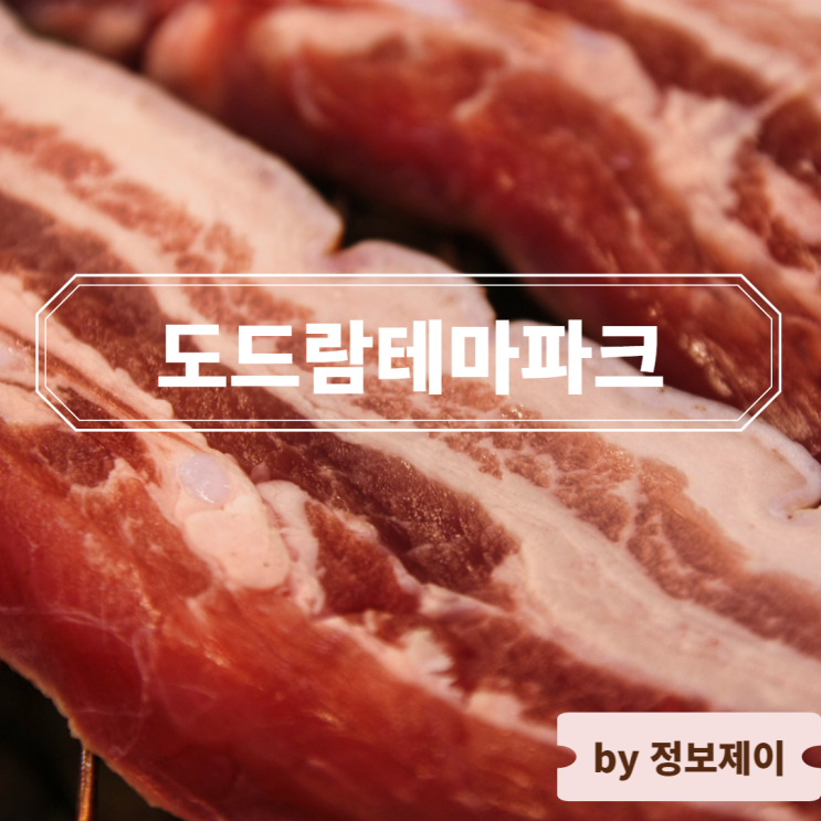  이천 맛집 아이와 가볼 만한 곳 도드람테마파크 키즈카페와 바베큐하우스를 한 번에