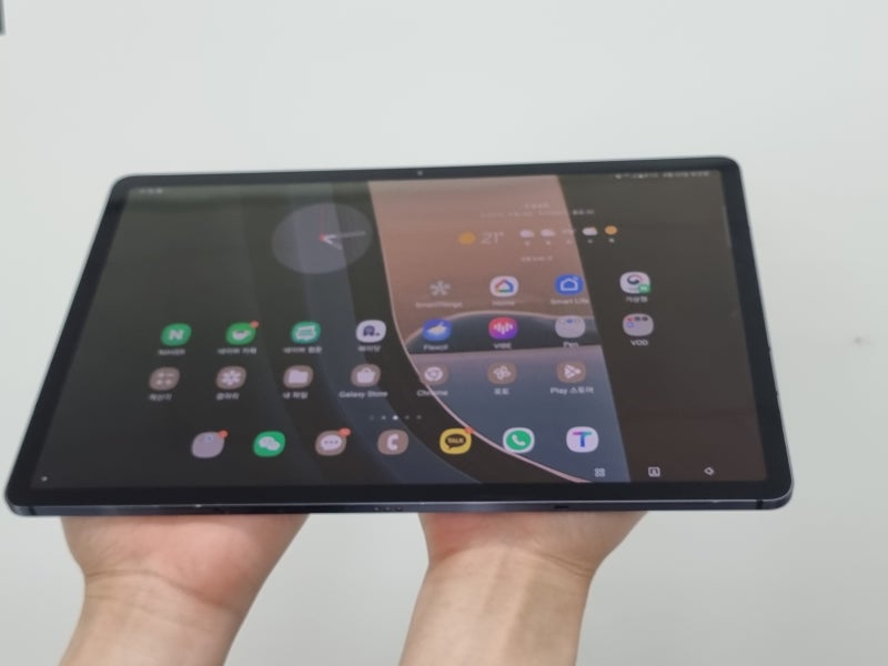 갤럭시탭 액정수리 삼성 s7+ 깨진 유리교체만 가능해요