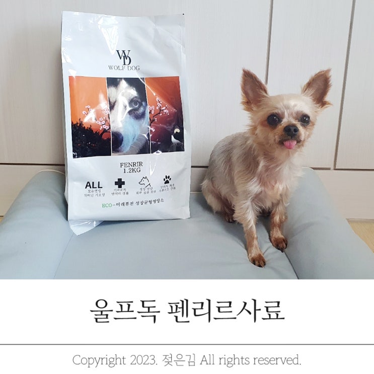 울프독 펜리르사료 기호성 좋은 강아지사료추천 울프독 펜리르사료 기호성 좋은 강아지사료추천