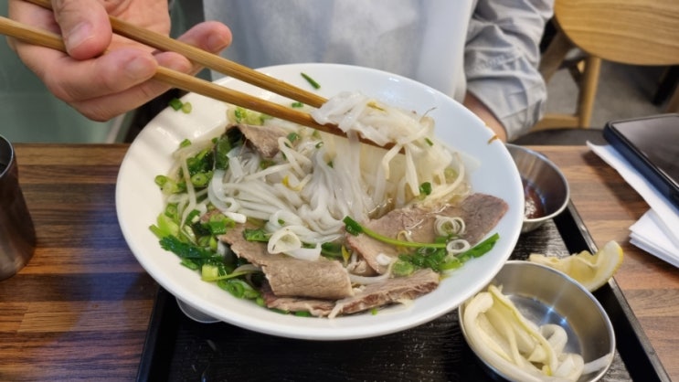  광화문 쌀국수 맛집 정일백 하노이 쌀국수, 광화문 데이트