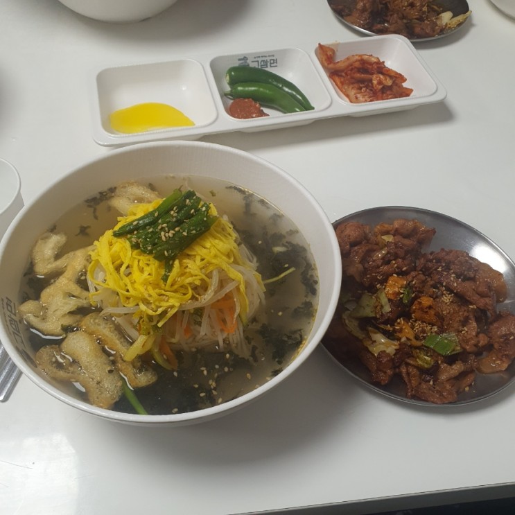 [점심] 삼덕동 경대병원 / 고쌈면 / 국수 불고기 맛집