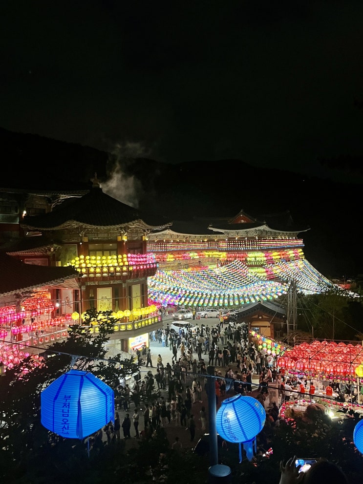  [부산] 부처님오신날 부산 삼광사 연등축제 + 점등시간 및 주차꿀팁