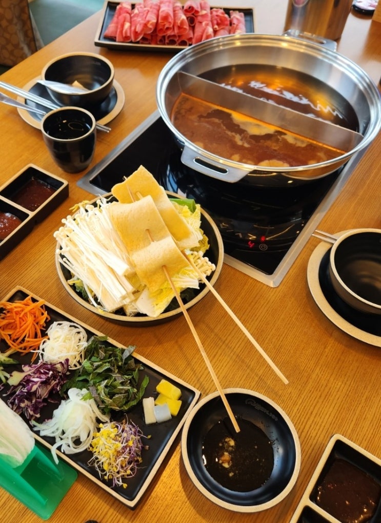  샤브 마니아 제주스카이 워터쇼점- 샤브샤브가 맛있는 제주 스카이 워터쇼 맛집