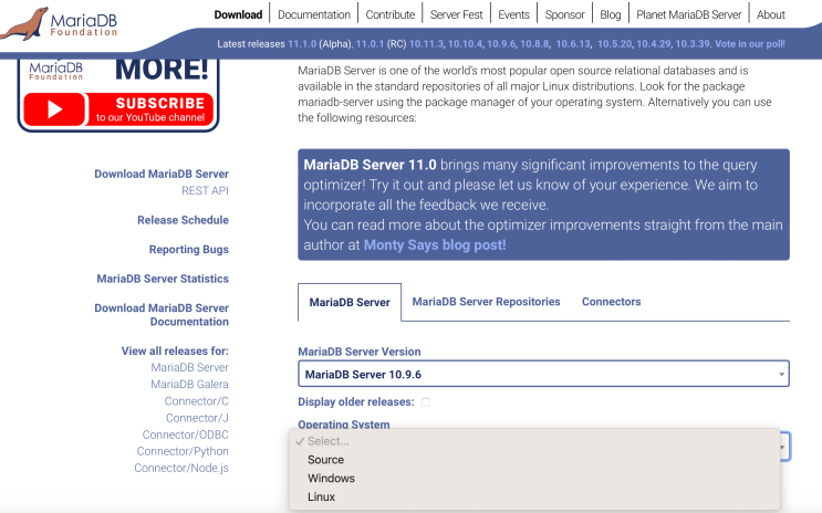  Mac M1 MariaDB 설치