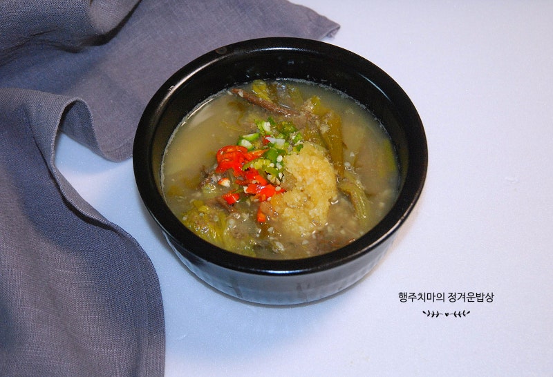 추어탕 끓이는법 추어탕 재료 추어탕 레시피 미꾸라지 추어탕 끓이는법 (경상도식 )