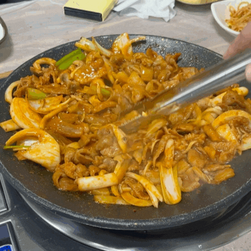  홍천 맛집 토리숲 쌈밥 야채 싱싱 오리주물럭 푸짐 강원도 손맛