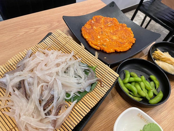  잠실새내 맛집| 싱싱한 오징어회와 활어회가 있는 오징어잡는남자