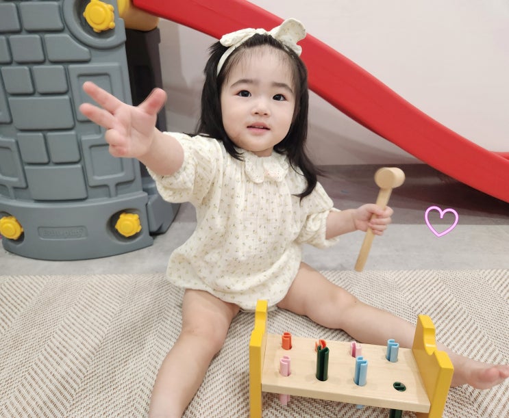  이케아 장난감 UPPSTA 웁스토 장난감망치놀이 + 짱구 블럭