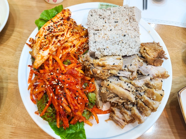  순천 와온해변 맛집 여수 공항 맛집 풀뿌리 흑두부 후기