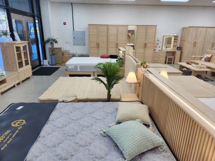  [편백나무침대] 원목가구 판매하는 부천가구단지 소개해요~