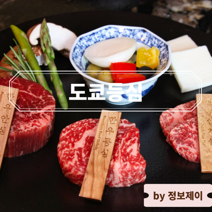  콜키지 프리 청담 소고기 맛집 도쿄등심 청담점