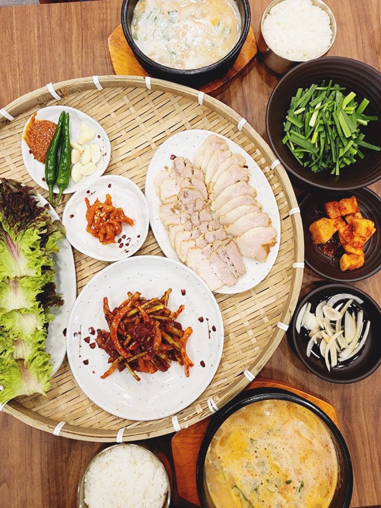  부산 연산동 맛집 삼겹살을 사용하는 엄마의돼지국밥