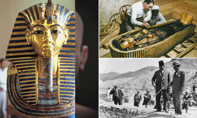 '소년왕' 투탕카멘  파라오 복원  King Tutankhamun's face is seen for the first time in over 3,300 YEARS