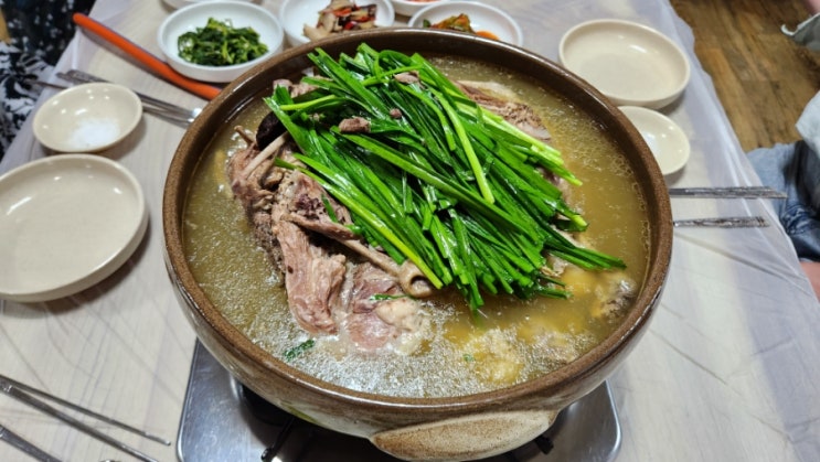  이포cc 근처 오리백숙 맛집 토종청국장. 2시간 전 사전예약 필수!!
