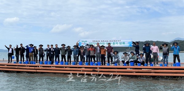  전남해양수산과학원, 완도 해역 생태계 복원·어족자원 보호 온힘