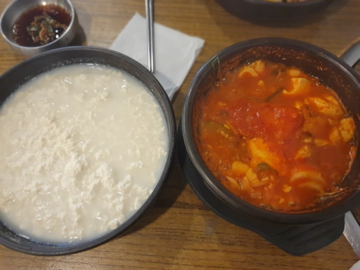  2023.04.15(토) 신림 순두부와청국장 / 푸라닭치킨 블랙알리오