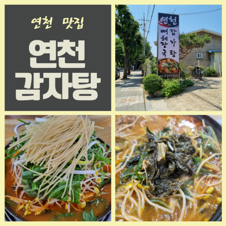  경기 연천읍 맛집 연천감자탕 부대찌개