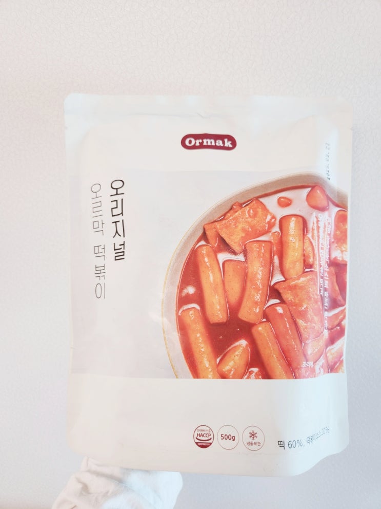  떡볶이 밀키트 추천, 오르막 떡볶이 오리지널 기본맛영양 성분 칼로리 후기