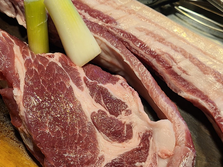  제주도 노형동 양대감에서 제대로 맛본 흑돼지