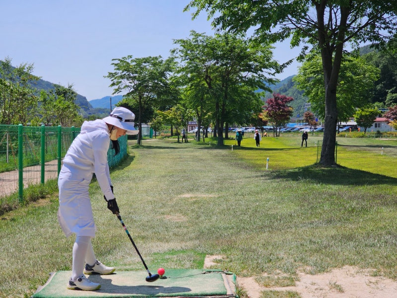 파크골프 치는 법(① 파크골프채 그립잡는 방법)