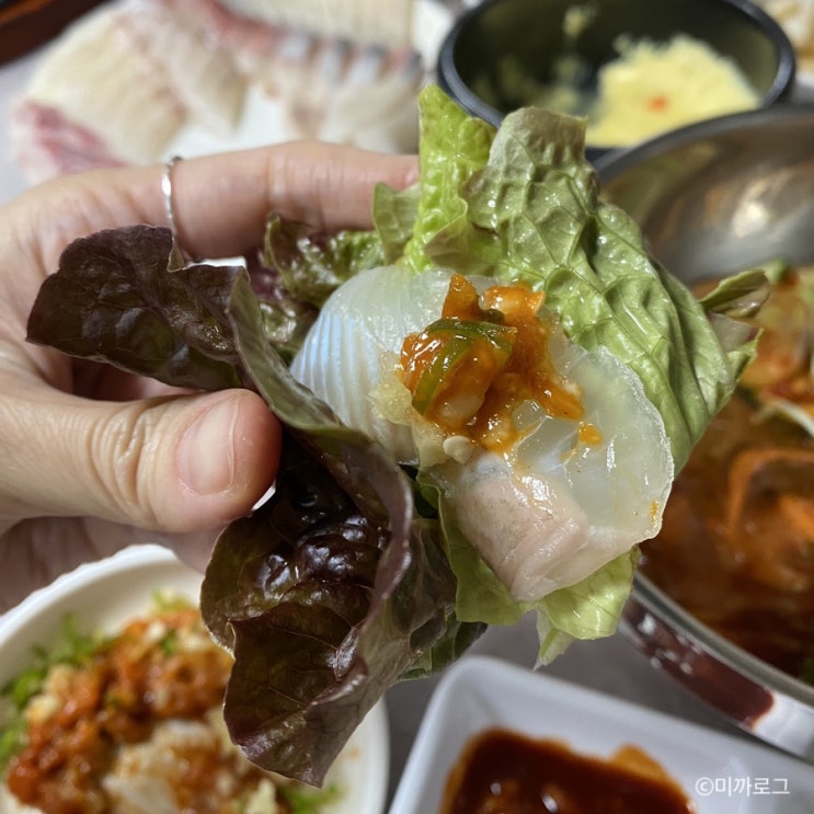  부산대 칼맛나는 푸짐한 횟집 스끼다시 일티어 가성비맛집